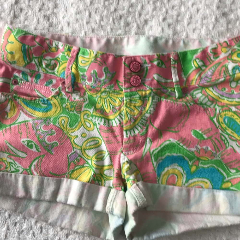 Lilly Pulitzer Clifton shorts size 0
